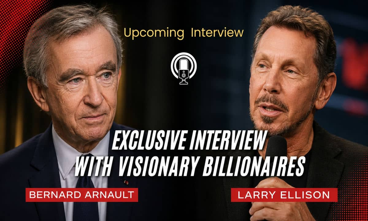 Upcoming billionaire interview feature