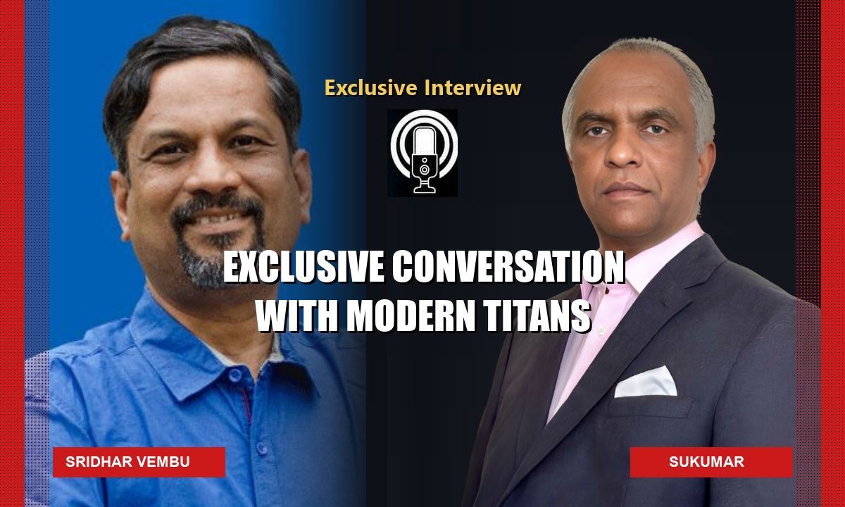 Sridhar Vembu with Sukumar: Building Global Tech Empire from Rural India