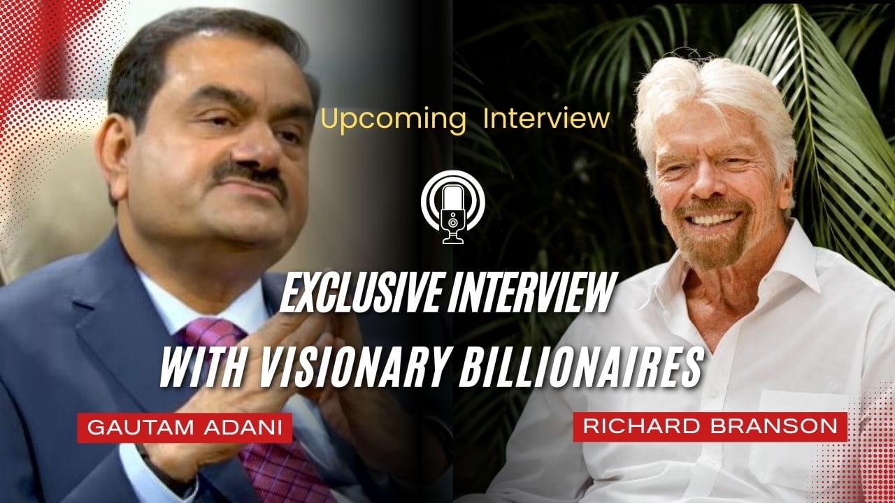 Gautam Adani and Richard Branson: Infrastructure Scale Meets Global Maverick Branding