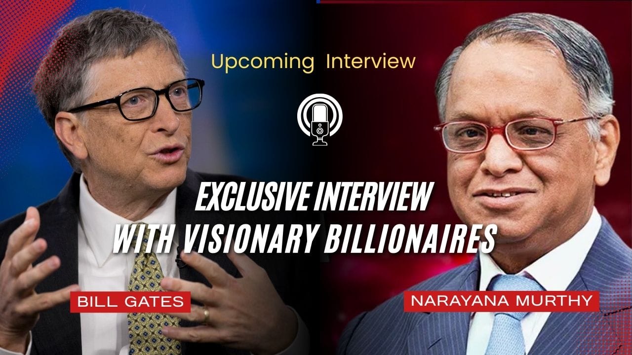 Upcoming billionaire interview feature