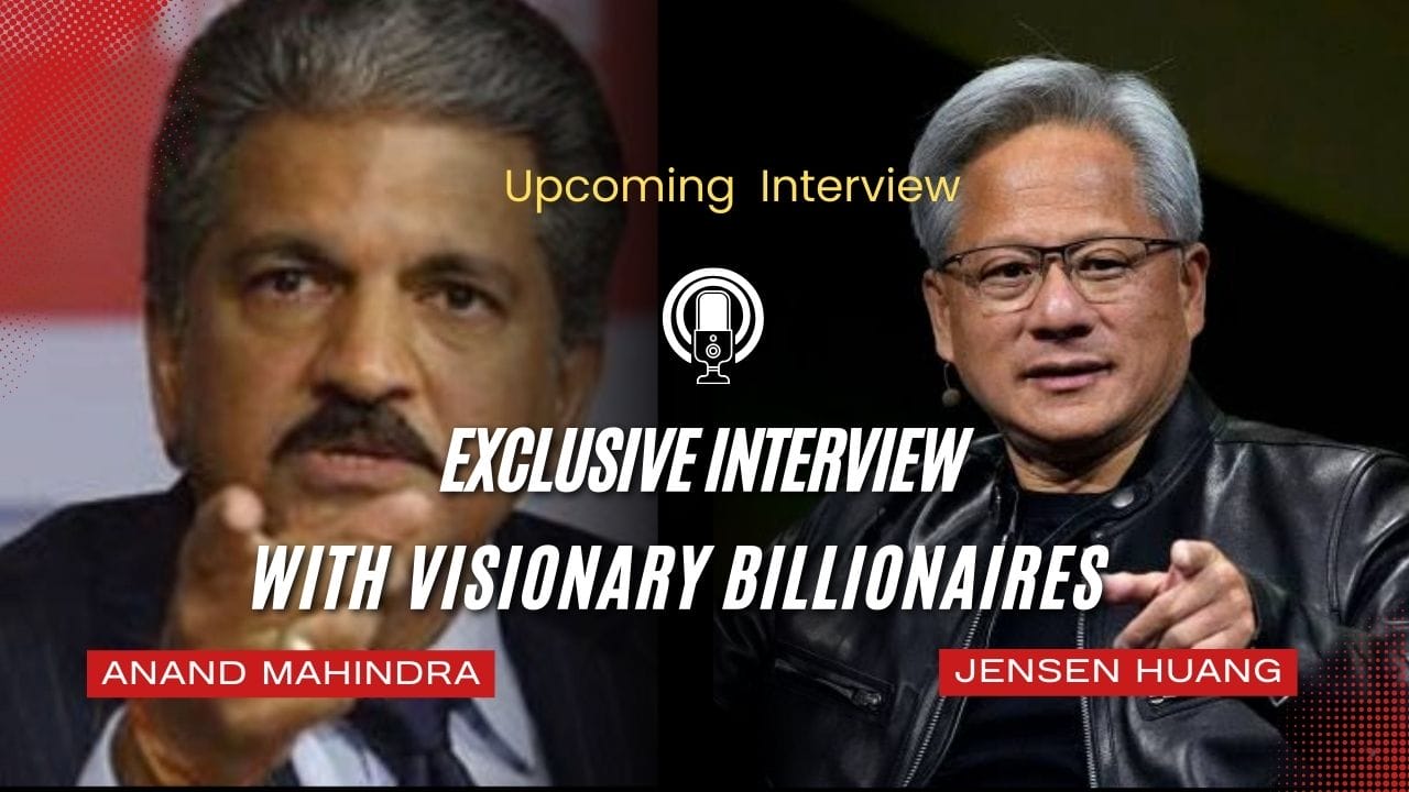 Upcoming billionaire interview feature
